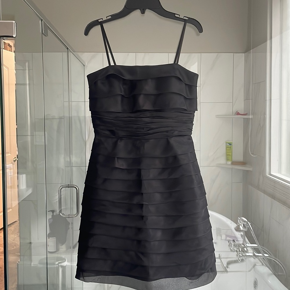 Black Strapless BCBG Cocktail Dress